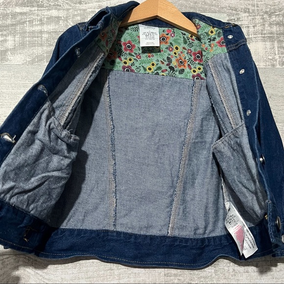 Disney Animators SNOW WHITE Girls Toddler Jean Denim Jacket Coat 3 - Picture 5 of 8